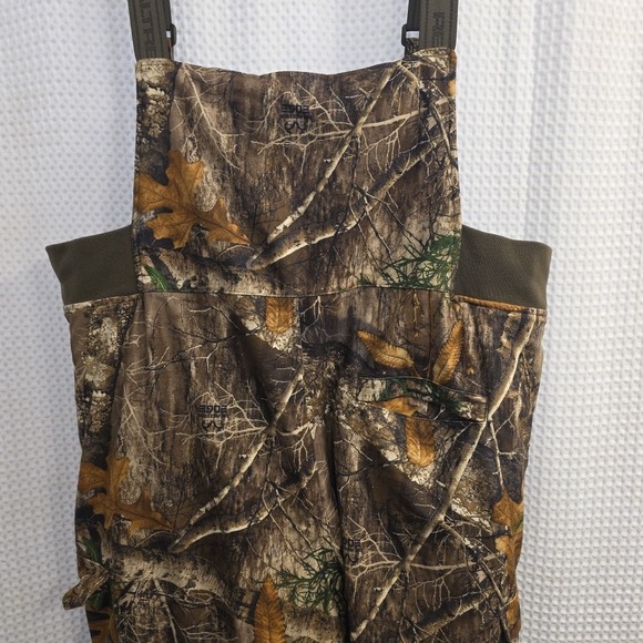 Realtree Edge‎ Men's Insulated Camo Bib Ultra-Quiet Adjustable 2XL - Picture 7 of 11